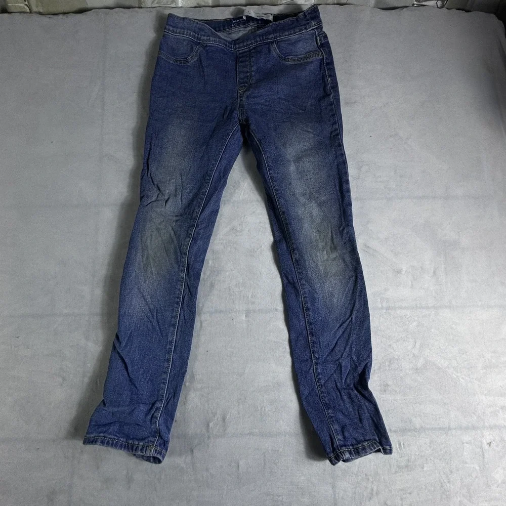 Old Navy Skinny Jeans Girls Large 10-12 Blue Denim Casual Everyday Wear Pull On